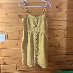 Maurices mustard yellow dress